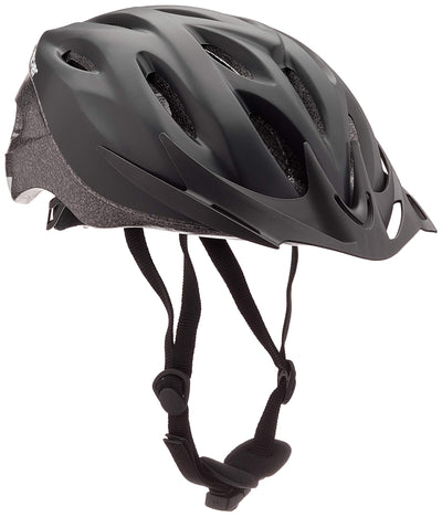 FISCHER Erwachsene Fahrradhelm, Radhelm, Cityhelm Shadow, S/M, 54-59cm, schwarz, mit beleuchtetem Innenring-System