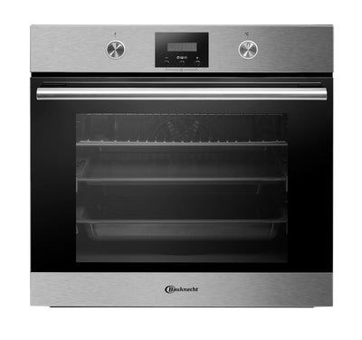 Bauknecht BAR2 KN5V2 IN Backofen Elektro/Einbau, 55.50 cm, Multi 5 Umluftbackofen mit 5 Funktionen, Classic Cook Elektronik-Uhr, Edelstahloptik