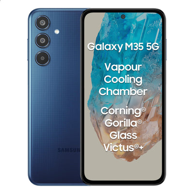 Samsung Galaxy M35 5G 6 GB/128 GB Blau (Dark Blue) Dual-SIM SM-M356B