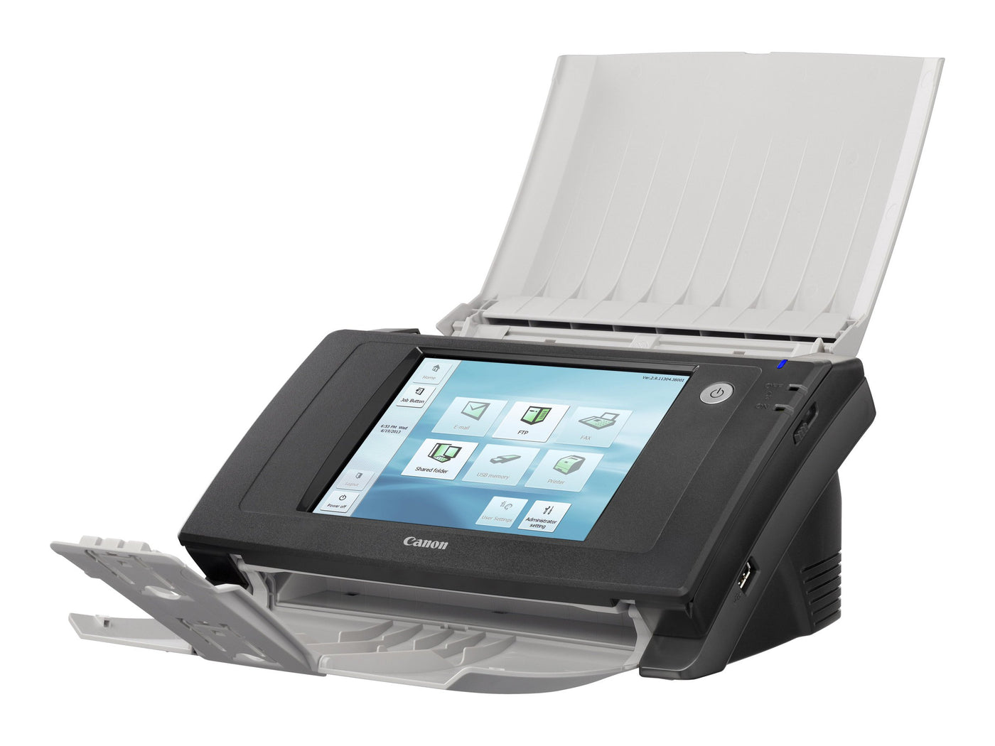 CANON ScanFront 400 Netzwerkscanner A4 45ppm 60 Blatt ADF USB Demo Nicht ZUM WIEDERVERKAUF 1 pro Kunde pro 6 Monate Projekt NFR (P)