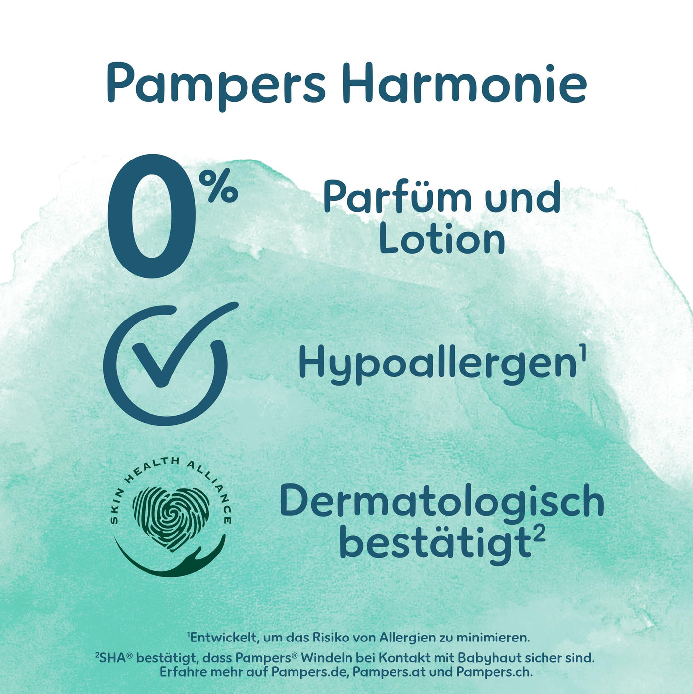 Pampers Harmonie Baby Windeln Größe 1, 22 Windeln, 2kg-5kg