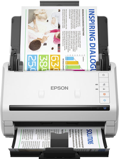 Epson Workforce DS-530II Netzwerk-Scanner mit Blatteinzug, 40 PPM, Ethernet und USB