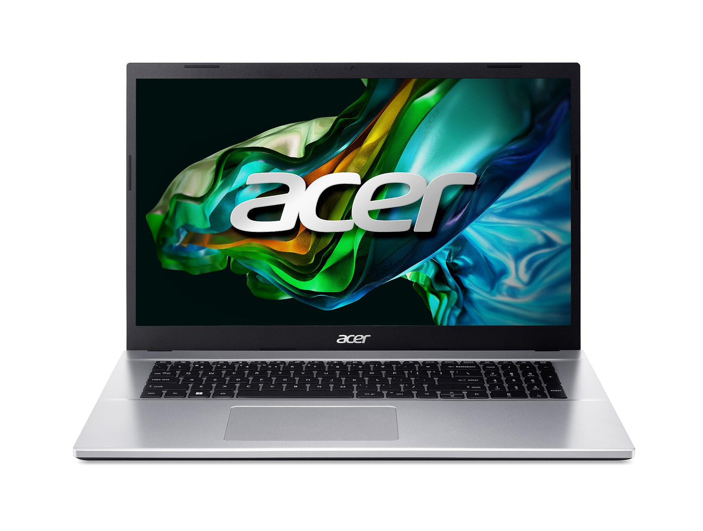 Acer Aspire 3 (A317-54-55PD) Laptop | 17,3" FHD IPS Display | Intel Core i5-1235U | 16 GB RAM | 512 GB SSD | Intel Iris Xe Grafik | Windows 11 | QWERTZ Tastatur | Silber