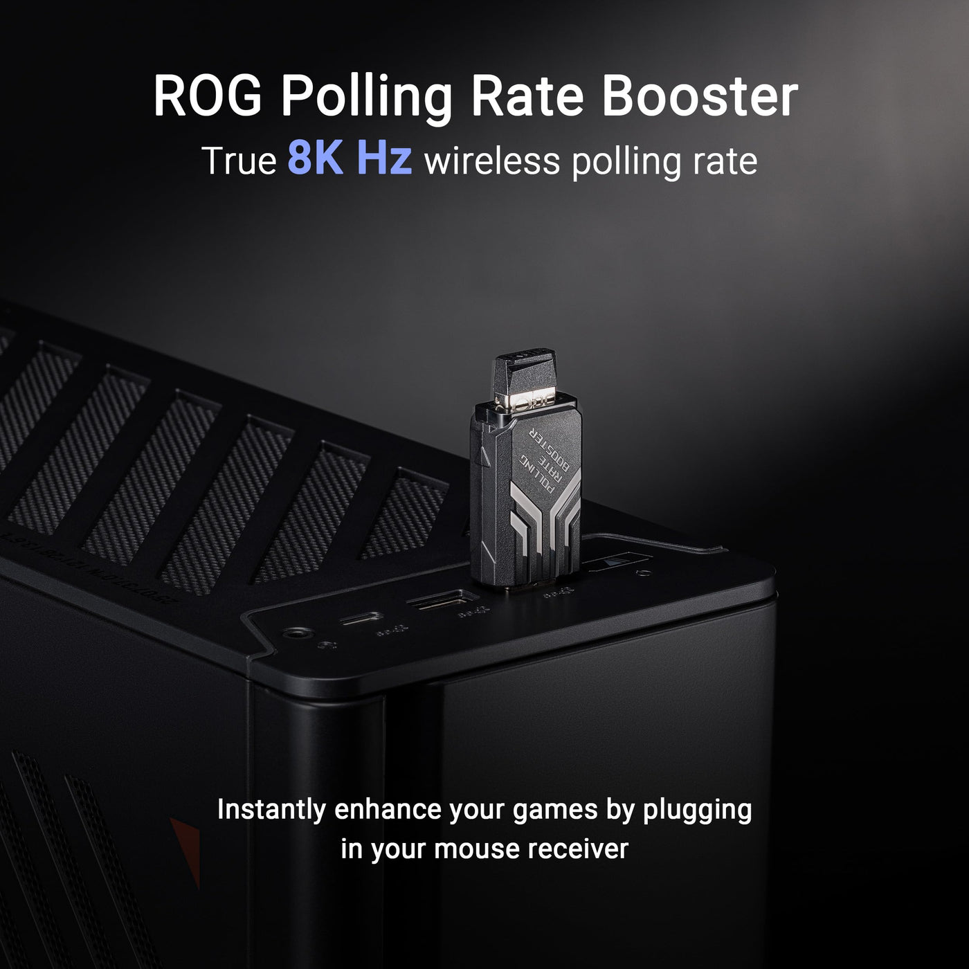 ASUS ROG Harpe Ace Extreme kabellose ESport Gaming Maus (47 Gramm, optischer Sensor ROG AimPoint Pro, 42.000 dpi, optische ROG Micro Switches, Glasmausfüße, ROG Polling Rate Booster 8.000 Hz, schwarz)