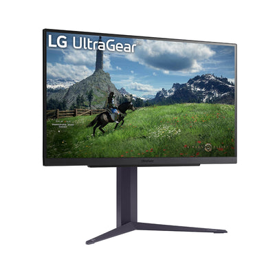 LG Electronics 27GS85QX-B.AEU UltraGear™ QHD Gaming IPS-Monitor 27" (68,4 cm), 2560 x 1440, 16:9, 1ms GtG, 180 Hz, HDR10, 400 cd/m² Helligkeit (typ.), NVIDIA G-Sync Compatible, AMD FreeSync - Schwarz