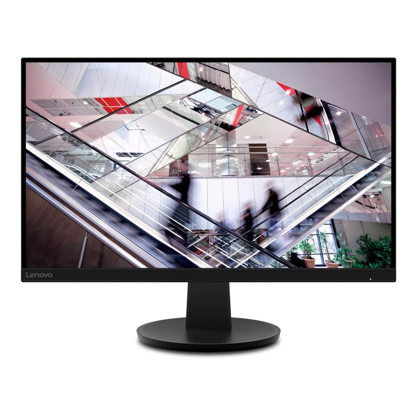 Lenovo N27q | 27" QHD Monitor | 2560x1440 | 100Hz | 300 nits | 4ms Reaktionszeit | HDMI | DisplayPort | schwarz