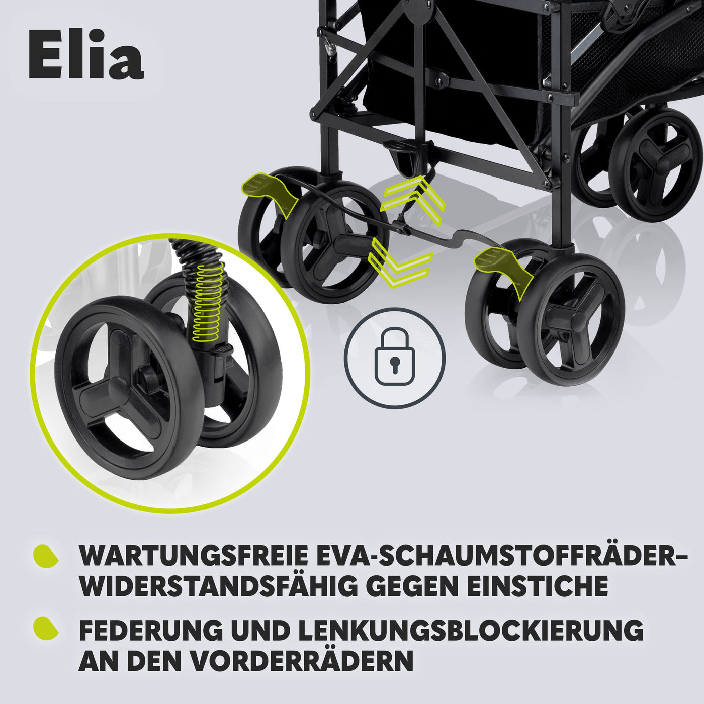 LIONELO Elia Buggy Klein Zusammenklappbar Kinderwagen Bis 15 Kg, Rücken Und Fußstützenverstellung Hinterradbremse, Moskitonetz, Beinwärmer, Einkaufskorb - Graphit