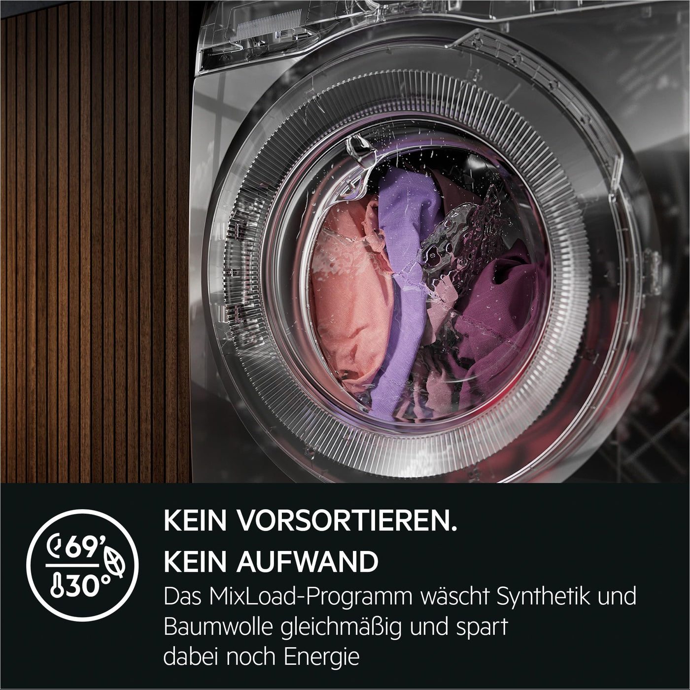 AEG Waschmaschine – Serie 6000 ProSense Mengenautomatik – 10 kg – Leise – Nachlegefunktion – Kindersicherung – Schontrommel – Vollwasserschutz – Leichtbügeln-Option – 1400 U/min – LR6A65400