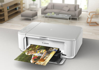 Canon PIXMA MG3650S Farbtintenstrahldrucker (Drucken, Scannen, Kopieren, WLAN, Apple AirPrint, automatischer Duplexdruck) Weiss