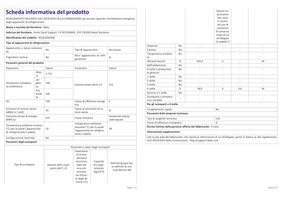 Beko BCSA285K4SN b100 integrierbare Kühl-/Gefrierkombination, 271 l Gesamtrauminhalt, Einbau-Kombination, MinFrost, Schlepptürtechnik, 35 dB, Weiß