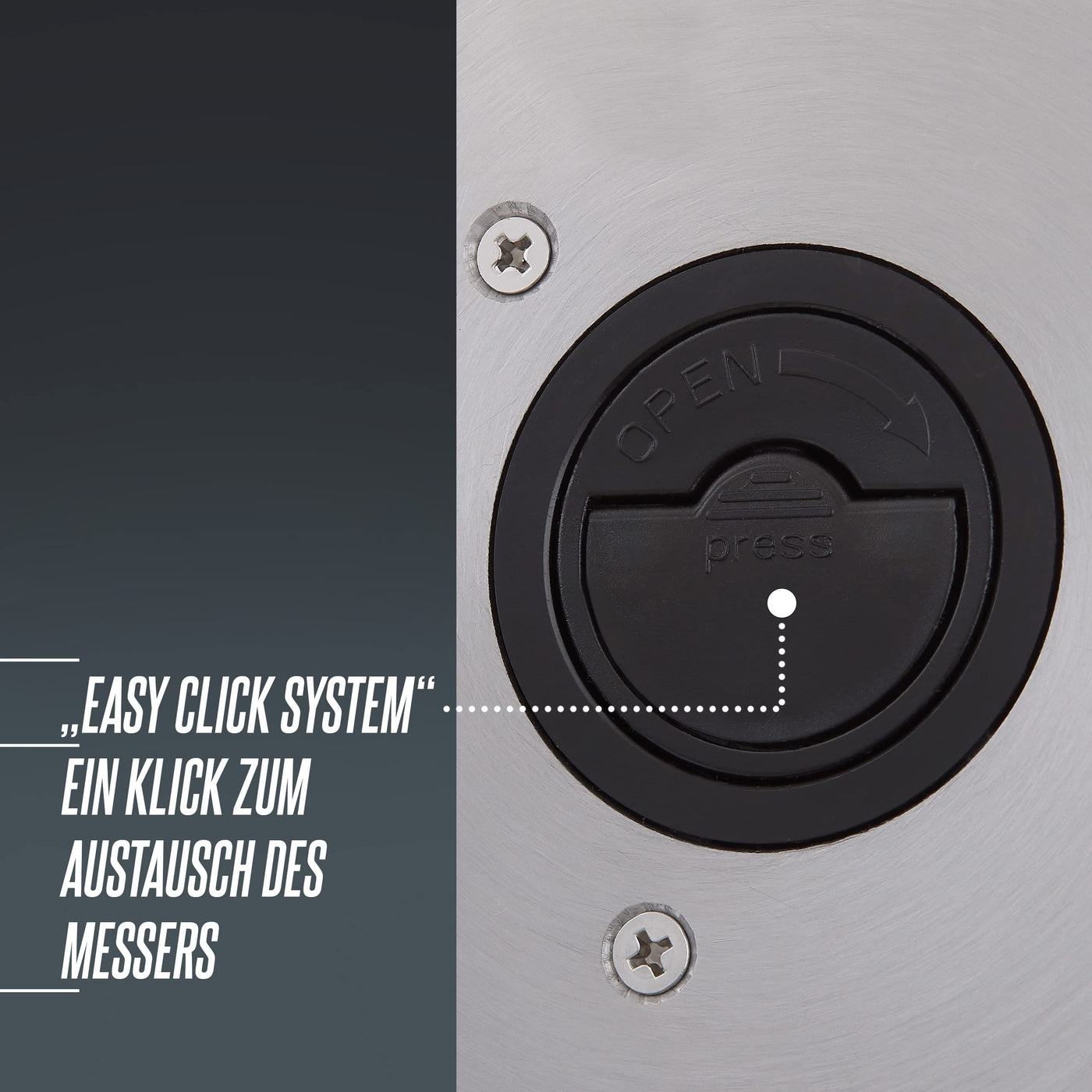 HEINRICHS Metall-Allesschneider, elektrische Brotschneidemaschine, Wurstschneidemaschine, Edelstahl-Rundmesser(Ø19cm), stufenlose Schnittstärkeneinstellung, integr. Sicherheitssperre,200W Heinrich´s