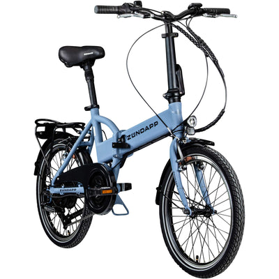 ZÜNDAPP Z101 20 Zoll E Bike Faltrad Damen Herren Elektrofahrrad klappbar Fahrrad Elektro Klapprad Ebike Pedelec E-Bike Erwachsene Klappfahrrad