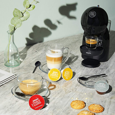 NESCAFÉ DOLCE GUSTO PICCOLO XS by KRUPS anthrazit manuelle Kaffeekapselmaschine