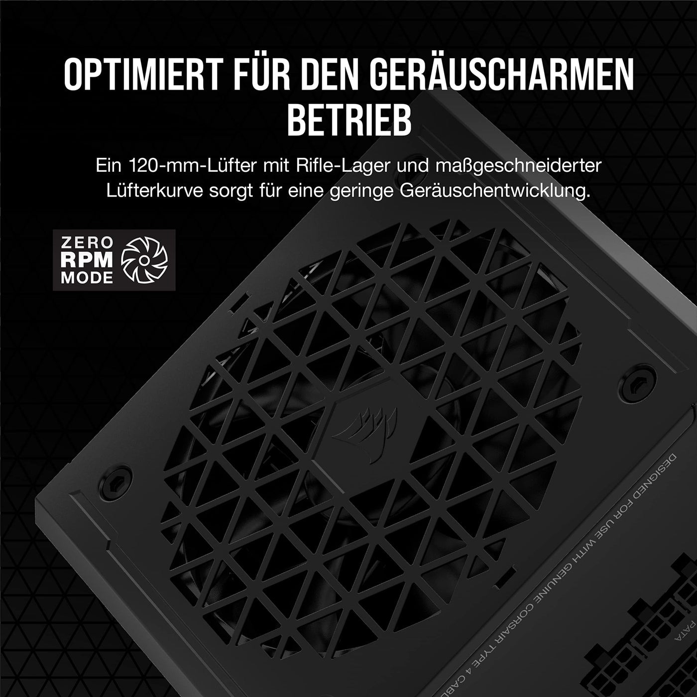 Corsair RM850e (2023) Vollmodulares, Geräuscharmes ATX-Netzteil - 3.0- Und PCIe 5.0-kompatibel - 105°C-Kondensatoren - 80 Plus Gold-Effizienz - Modern Standby-Unterstützung - Schwarz