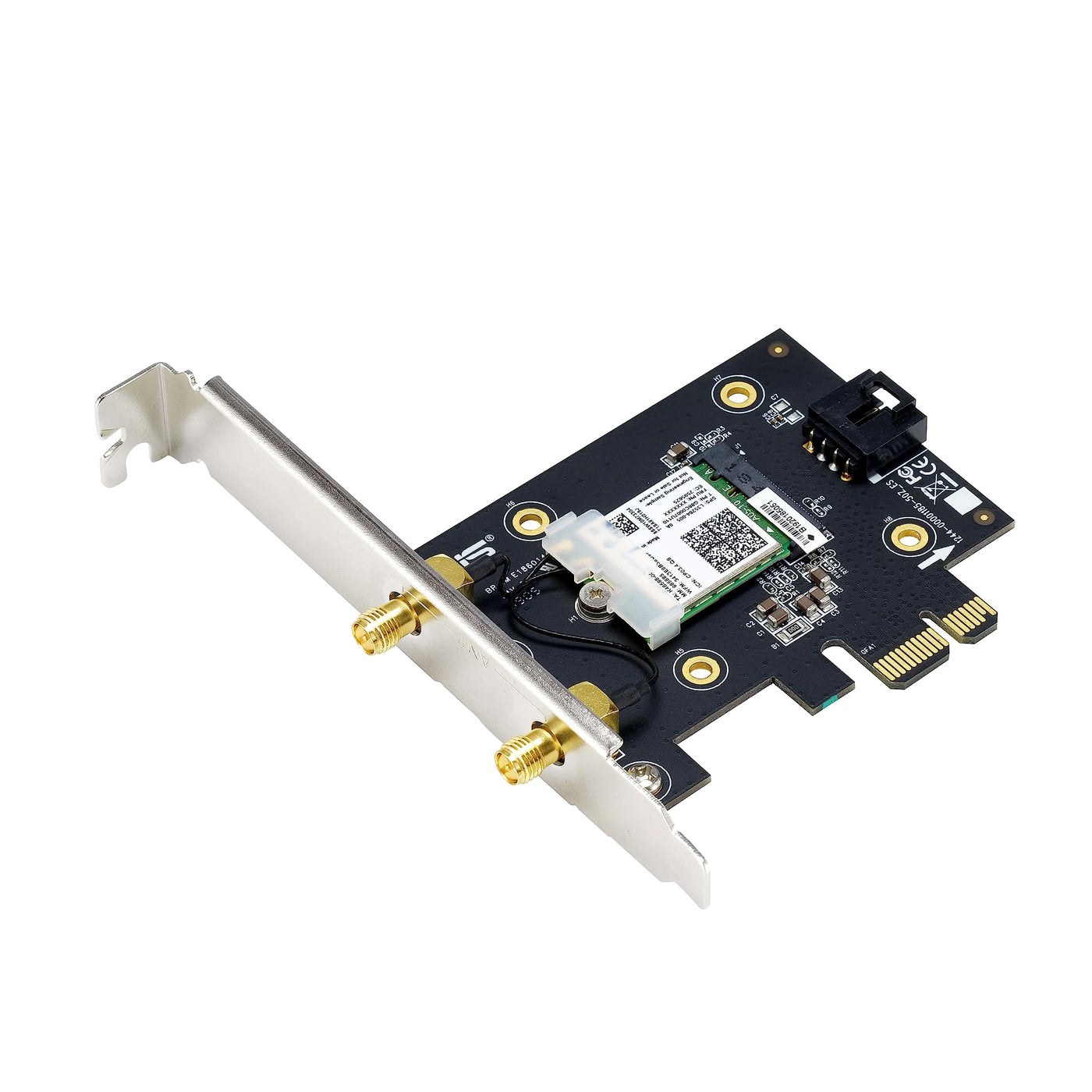 Asus PCE-AX3000 PCIe-Karte (Bluetooth 5.0 + Wi-Fi 6 AX3000 Dual-Band, 2x Antennen, DFS)