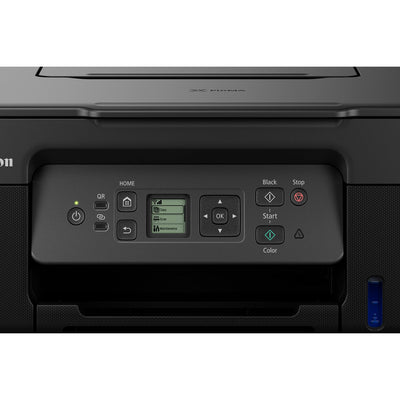 Canon PIXMA G3570 MegaTank 3in1 Multifunktionsgerät DIN A4 (Scanner, Kopierer, Drucker, Farbtintenstrahldrucker, USB, WLAN, Print App, Cloud, LC Display), schwarz/grau