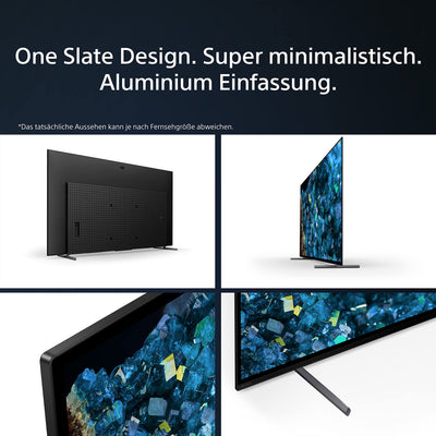 Sony BRAVIA XR, XR-55A80L, 55 Zoll Fernseher, OLED, 4K HDR 120Hz, Google TV, Smart TV, Works with Alexa, mit exklusiven PS5-Features, HDMI 2.1, Gaming-Menü mit ALLM + VRR, 24 + 12M Garantie