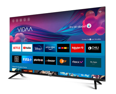 Téléviseur DYON Movie Smart 43 VX 108 cm (43 pouces) (Full HD Smart TV, triple tuner HD (DVB-C/-S2/-T2), App Store, Prime Video, Netflix, YouTube, DAZN, Disney+) [Mod. [2023]