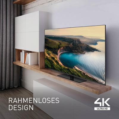 Panasonic TN-50W70AEZ, W70-Serie 50 Zoll 4K Ultra HD LED Smart TV, 2024, Google Assistant, Chromecast, Dolby Vision & Atmos, Gaming-Modus, Bluetooth, für EIN außergewöhnliches visuelles Erlebnis