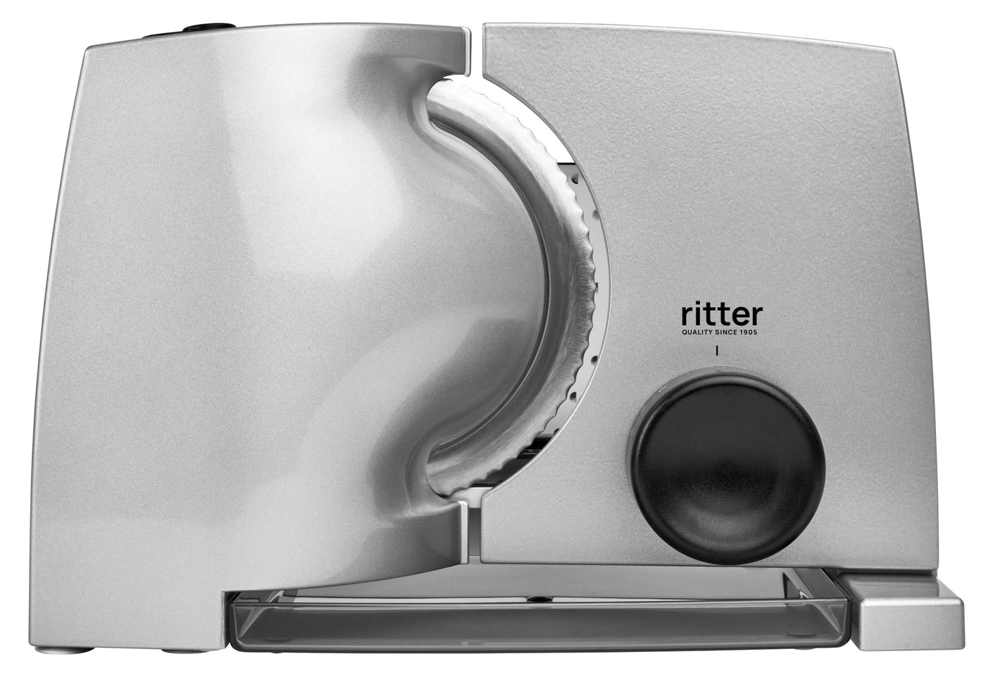 ritter compact 1 Elektrischer Allesschneider & Brotschneidemaschine aus Metall, Made in Germany