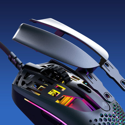 Glorious Gaming Model O 2 Wired Gaming Mouse – ultraleichte 59 g, FPS, 26.000 DPI, Motion-Sync, auf 80 Mio. Klicks ausgelegte Schalter, 6 programmierbare Tasten, beidhändig, RGB, PTFE-Füße – Schwarz