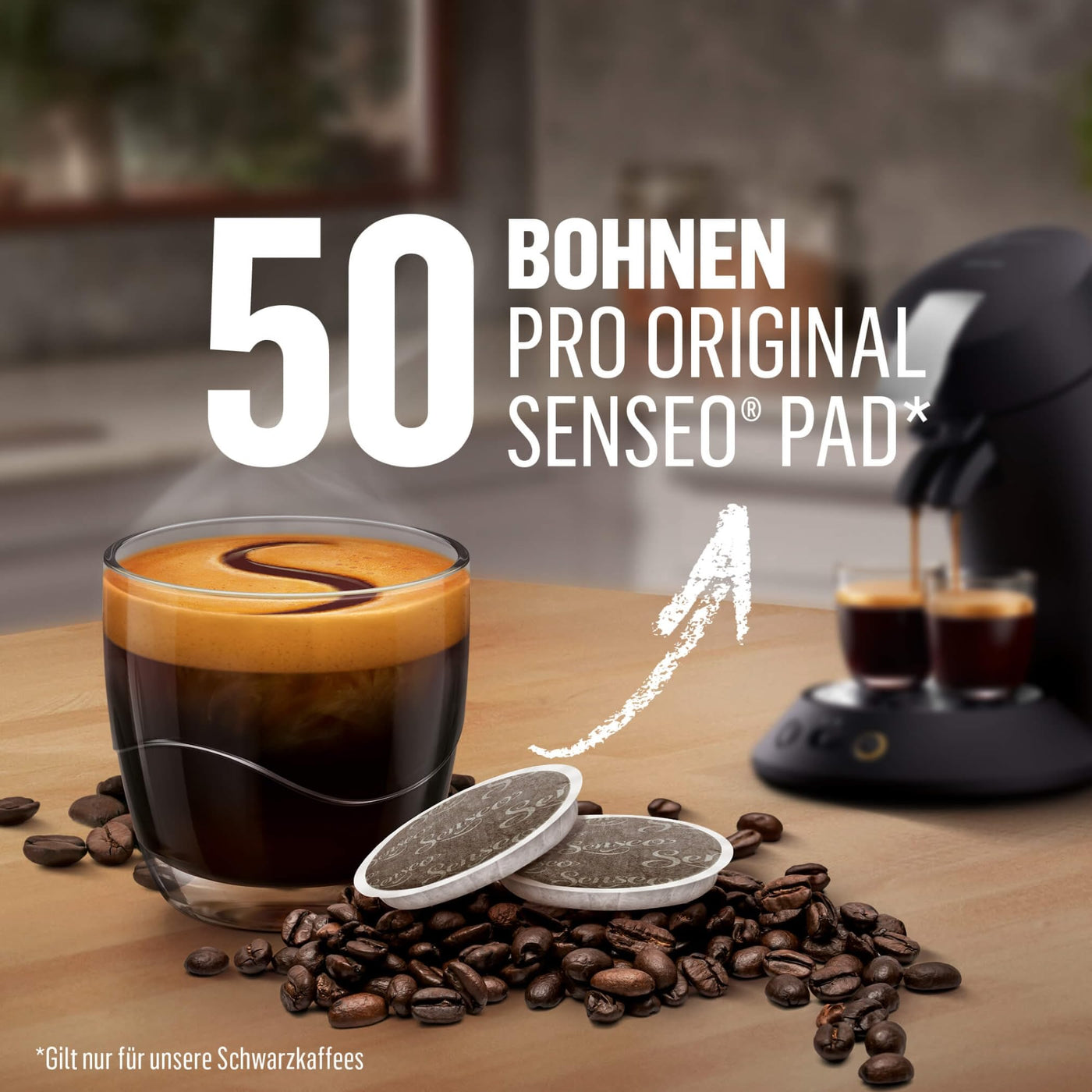 Senseo Pads, Probierbox mit 5 Sorten, 66 Kaffeepads, 5er Vielfaltspaket