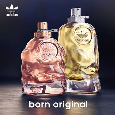 adidas Born Original Eau de Parfum - Fruchtig-blumiges Damen Parfüm mit explosivem Mix aus kontrastierenden Düften - 1 x 30 ml