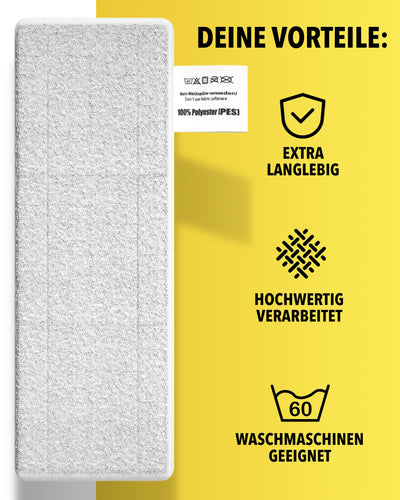 Dampfreiniger Ersatztücher für Kärcher (Dampfreiniger Weiß)