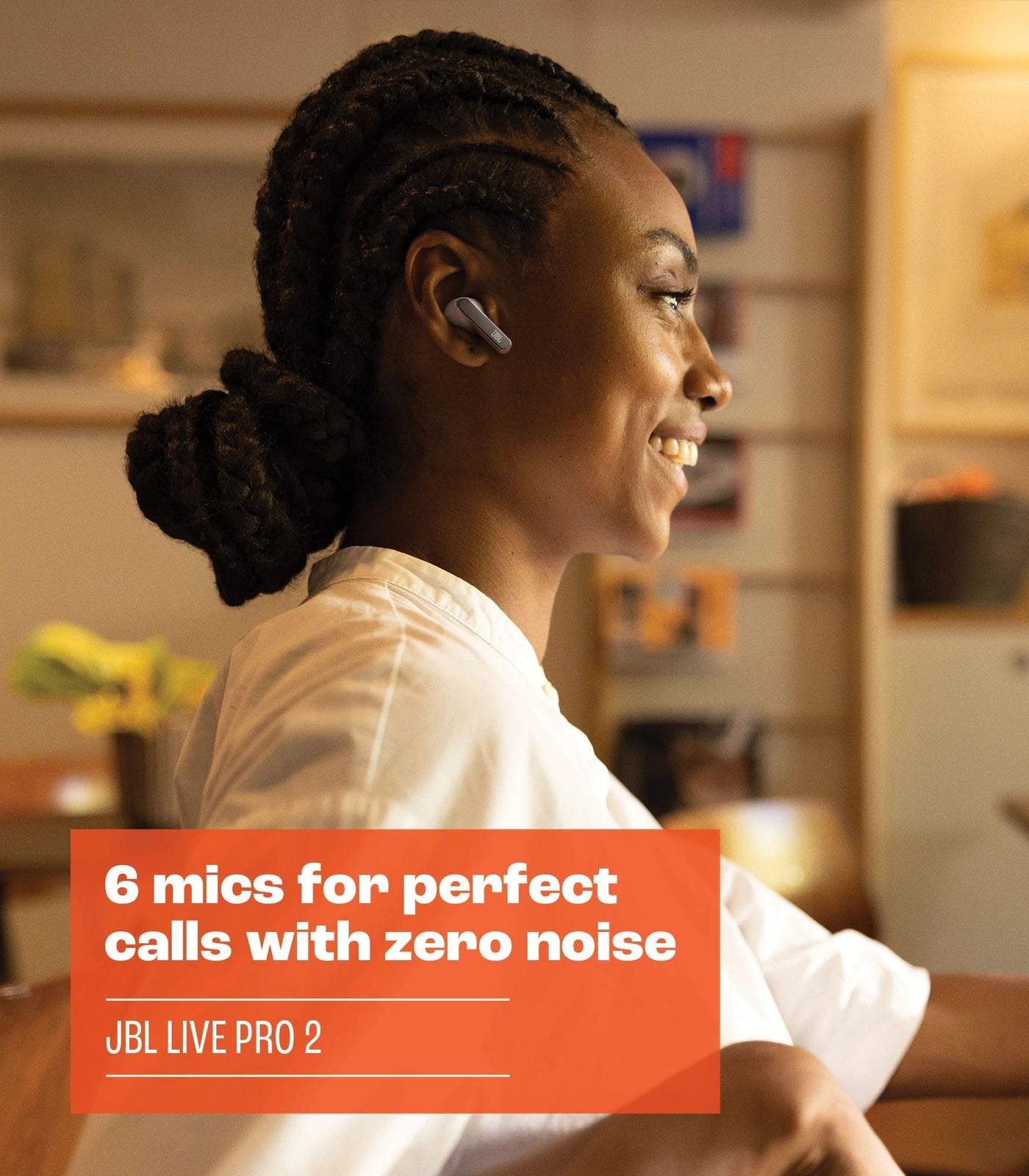 JBL Live Pro 2 TWS – Wasserdichte, True-Wireless In-Ear-Kopfhörer mit Noise-Cancelling in Schwarz – Mit bis zu 40 h Musikwiedergabe