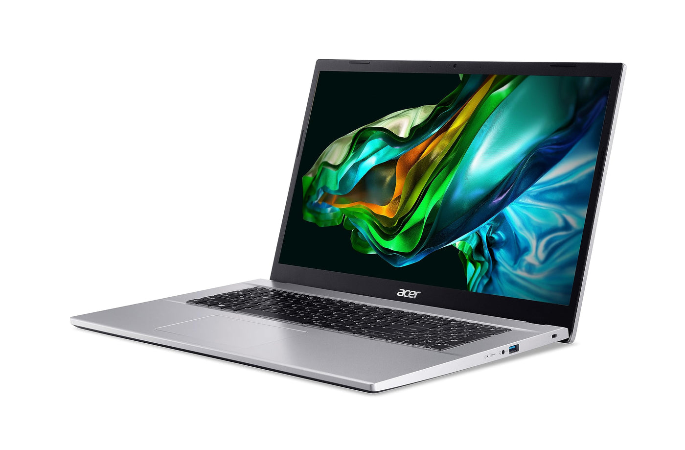 Acer Aspire 3 (A317-54-36NN) Laptop 17,3" FHD Display Intel Core i3-1215U 16 GB RAM 512 GB SSD Intel UHD Graphics Windows 11 QWERTZ Tastatur Silber