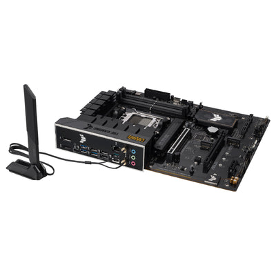 ASUS TUF Gaming B650-E WiFi Mainboard Sockel AMD AM5 (Ryzen 7000, ATX, PCIe 5.0, DDR5-Speicher, WiFi 6E, USB 3.2 Gen 2x2 Typ-C, Aura Sync)