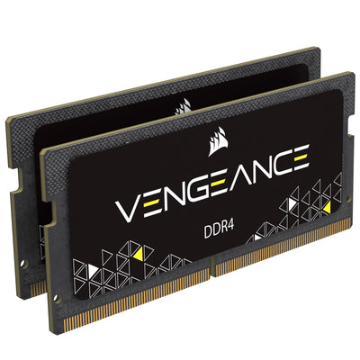 Corsair Vengeance SODIMM 32GB (2x16GB) DDR4 2400MHz CL16 Speicher für Laptop/Notebooks (Unterstützung für Intel Core™ i5 und i7 Prozessoren der 6. Generation) Schwarz