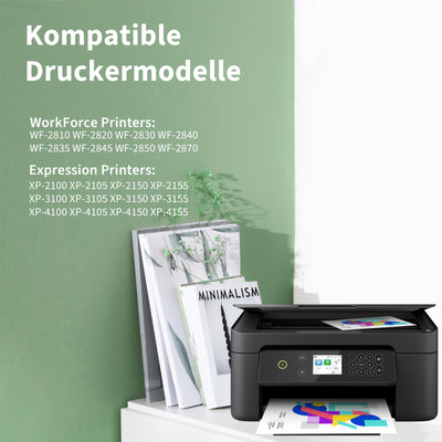 Greenjob 603XL Druckerpatronen für Epson 603 Tintenpatronen Kompatibel mit Epson Expression Home XP-2100 XP-2105 XP-3100 XP-3105 XP-4100 XP-4155 Workforce WF-2810 WF-2830 WF-2835 WF-2850 (12er-Pack)