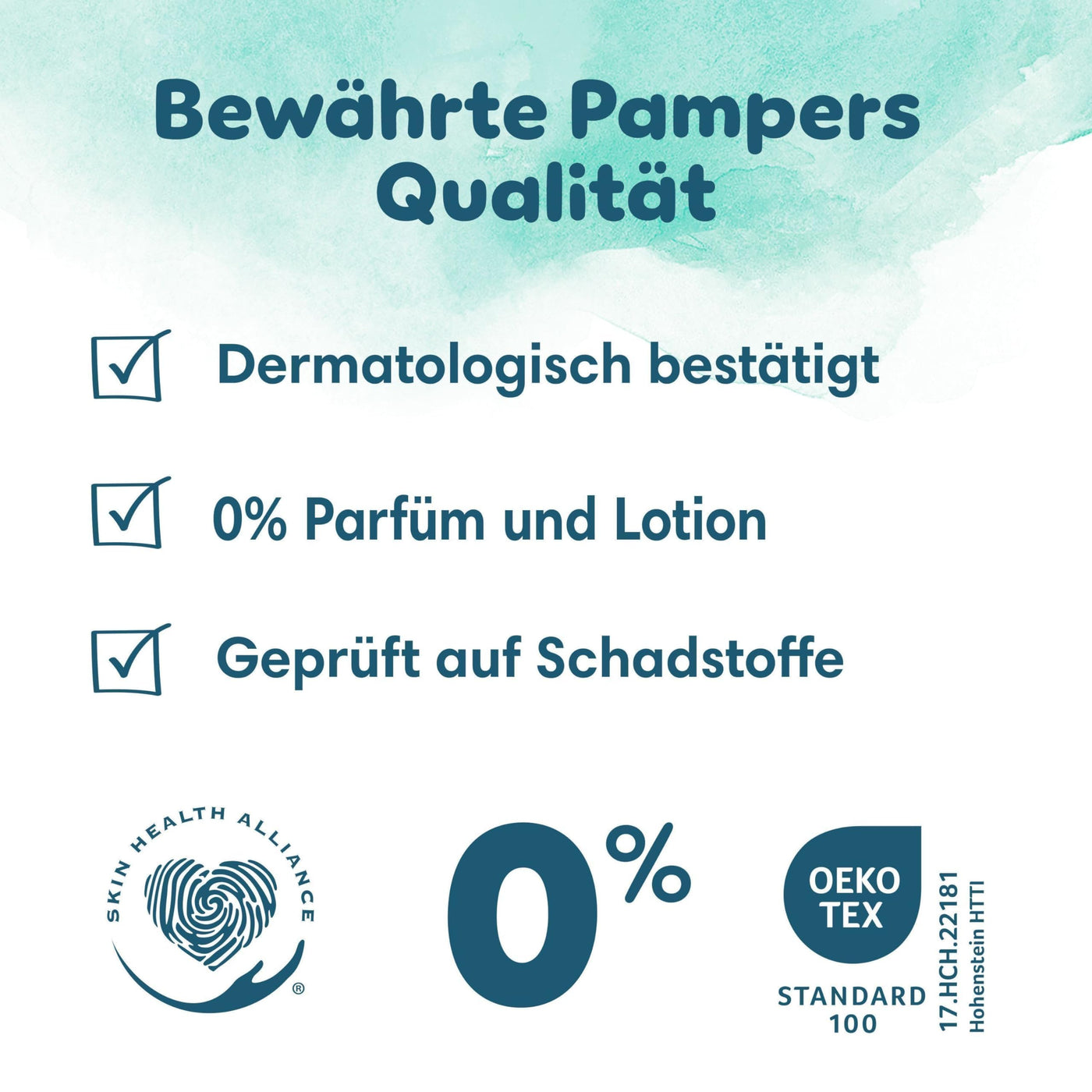 Pampers Harmonie Baby Windeln Größe 1, 22 Windeln, 2kg-5kg