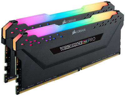 Corsair Vengeance RGB PRO 32GB (2 x 16 GB) DDR4 3600MHz C18, High Performance Desktop Arbeitsspeicher Kit (AMD Optimised) - Schwarz