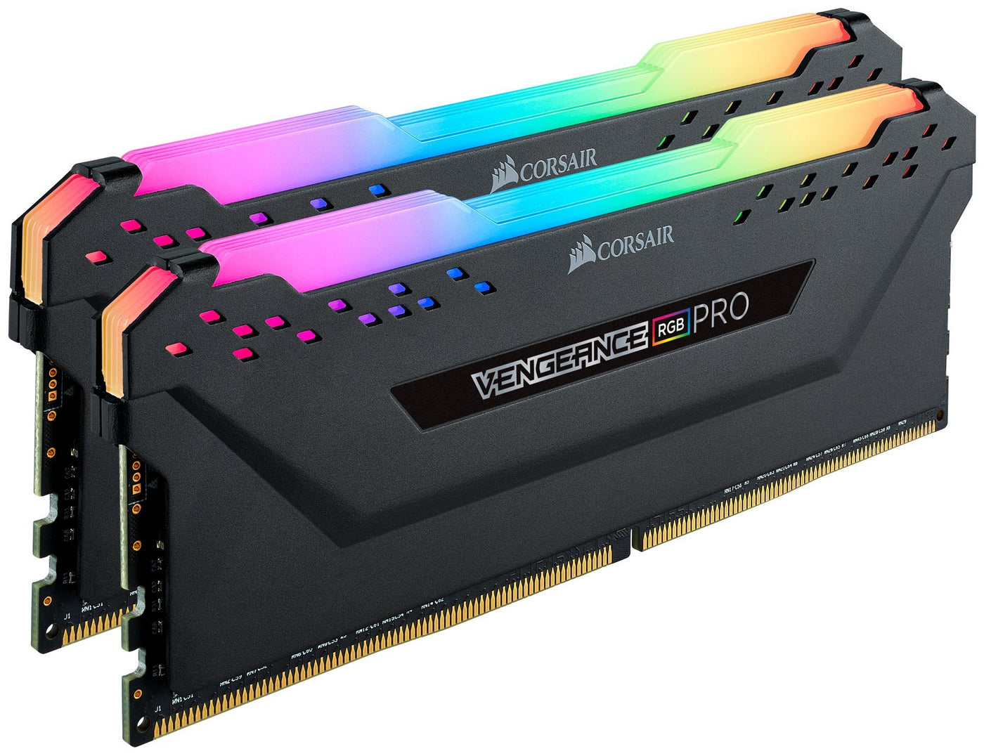 Corsair Vengeance RGB Pro 64GB (2x32GB) DDR4 3600 (PC4-28800) C18 Desktop Memory – schwarz