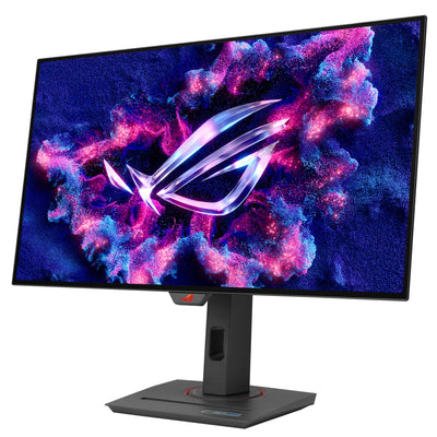 ASUS ROG Strix OLED XG27AQDMG - 27 Zoll WQHD Gaming Monitor - 240 Hz, 0.03ms GtG, G-Sync, FreeSync, AdaptiveSync, DisplayHDR 400 TB - 10-bit OLED, 16:9, 2560x1440, DP 1.4 DSC, HDMI, USB-Hub, Ergo