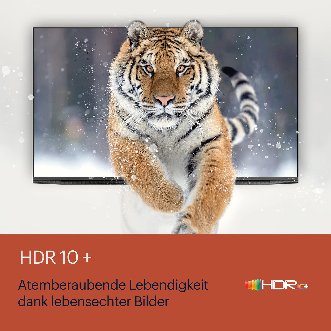 Téléviseur GRUNDIG 55 VOE 84 Q 55 pouces (139 cm) QLED, VPI 1800, Google TV, 4K UHD, Dolby Vision, HDR10+, amélioration de l'image animée, Chromecast intégré, Bluetooth, Smart TV, noir