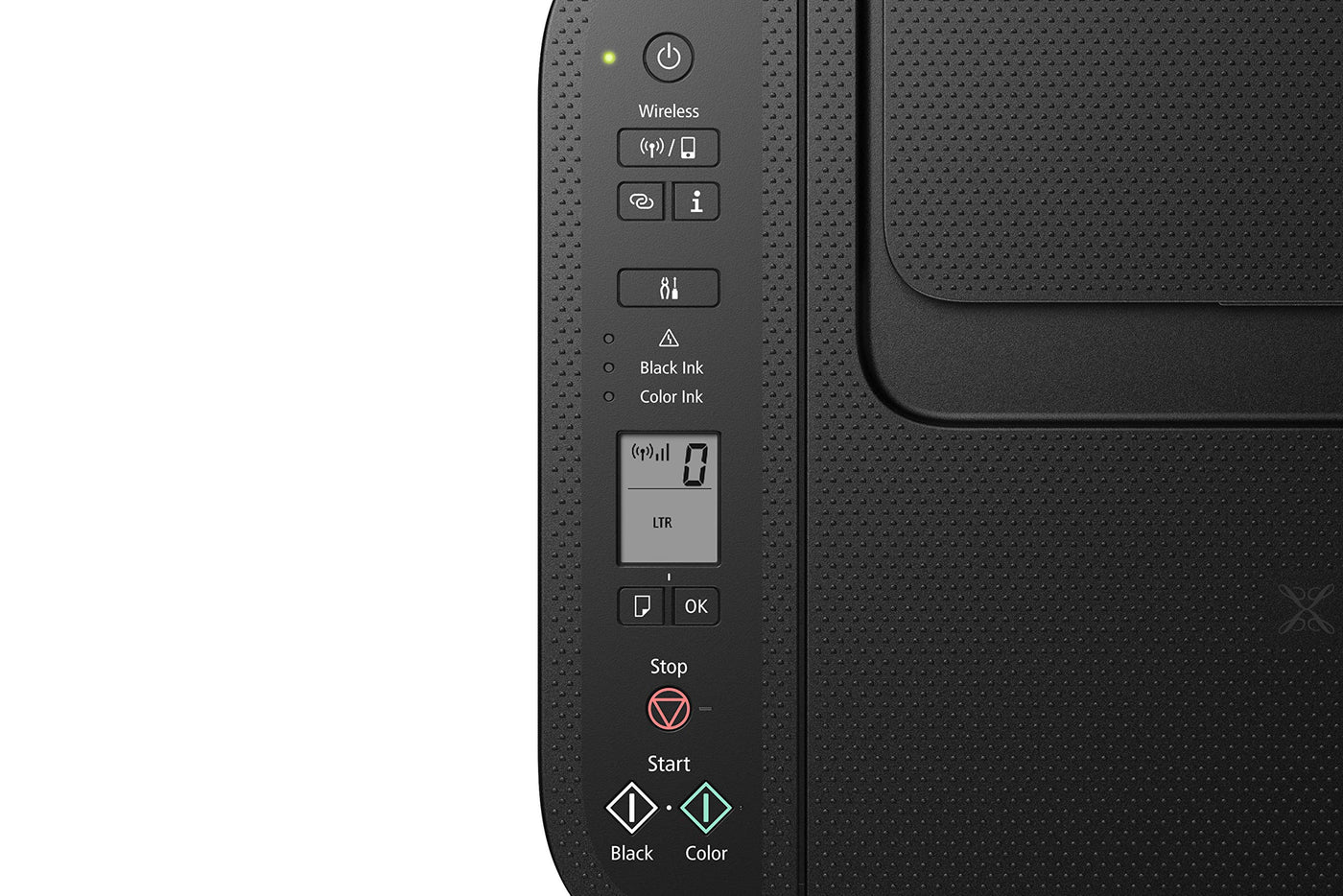 Canon Farbtintenstrahldrucker PIXMA TS3450 Multifunktionsgerät DIN A4 (Scanner, Kopierer, Drucker, 4800 x 1200 DPI, LCD, WLAN, USB, Apple AirPrint, PIXMA Cloud Link, Duplexdruck), schwarz, 1