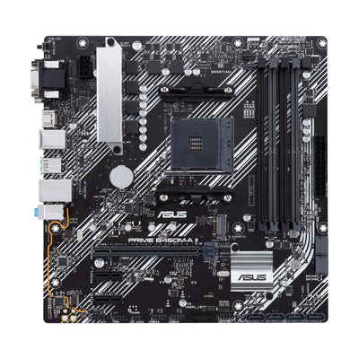 Asus Prime B450M-A II Mainboard Sockel AM4 (mATX, AMD Ryzen, DDR4-Speicher, M.2, SATA 6Gbit/s, USB 3.1 Gen 2 Typ-A. Aura Sync)