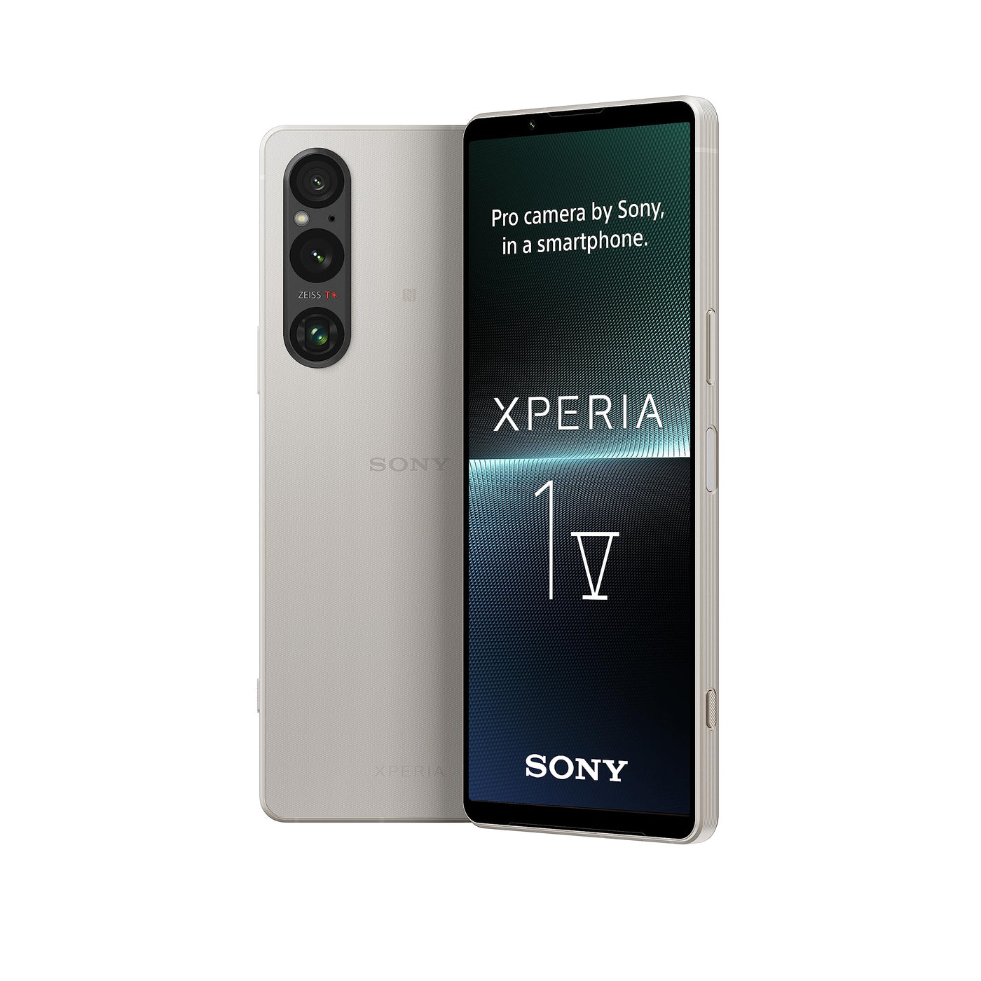 Sony Xperia 1 V – Android-Smartphone – Display 6,5 Zoll 21:9 CinemaWide 4K HDR OLED – Bildwiederholrate von 120 Hz – Dreifachkamera – 256 GB Speicher – IP65/68 (Silber)