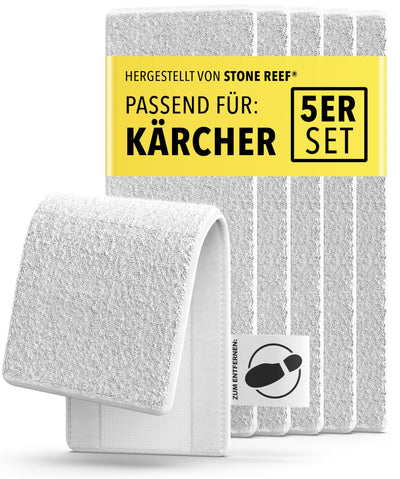 Dampfreiniger Ersatztücher für Kärcher (Dampfreiniger Weiß)