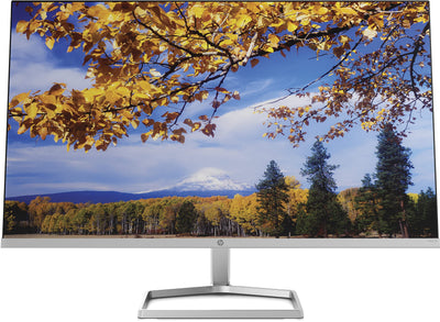 HP M27f Monitor - 27 Zoll Bildschirm, Full HD IPS Display, 75Hz, 5ms Reaktionszeit, VGA, 2xHDMI, silber/schwarz