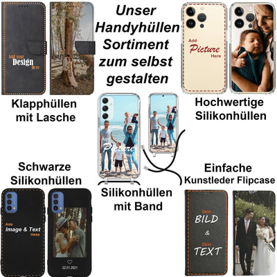 CoverHeld iPhone 16 Pro Max Handyhülle selbst gestalten aus Silikon Hülle mit deinem Bild/Design personaliseren und einzigartig Machen - transparente Silikonhülle