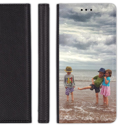 Hülle mit deinem Wunschmotiv für Huawei P8 Lite 2017 Handyhülle personalisiert mit eigenem Motiv Design Bild Smart Magnet Flipcase zum klappen